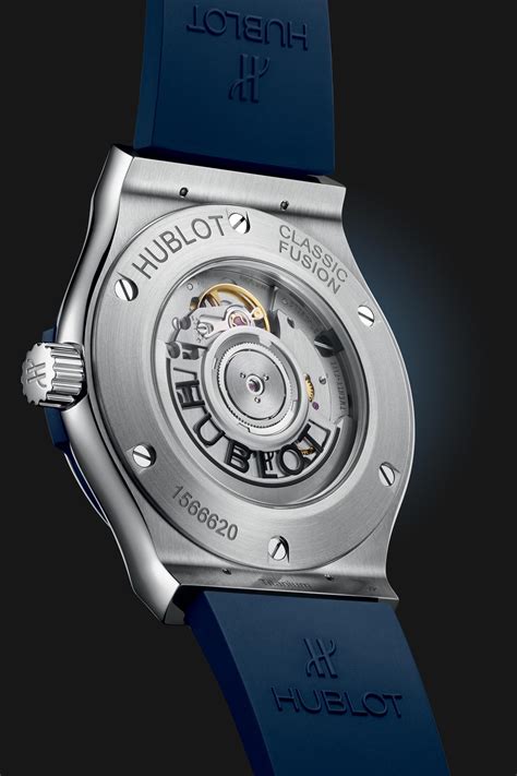 The Hublot Classic Fusion Titanium Blue Israel 